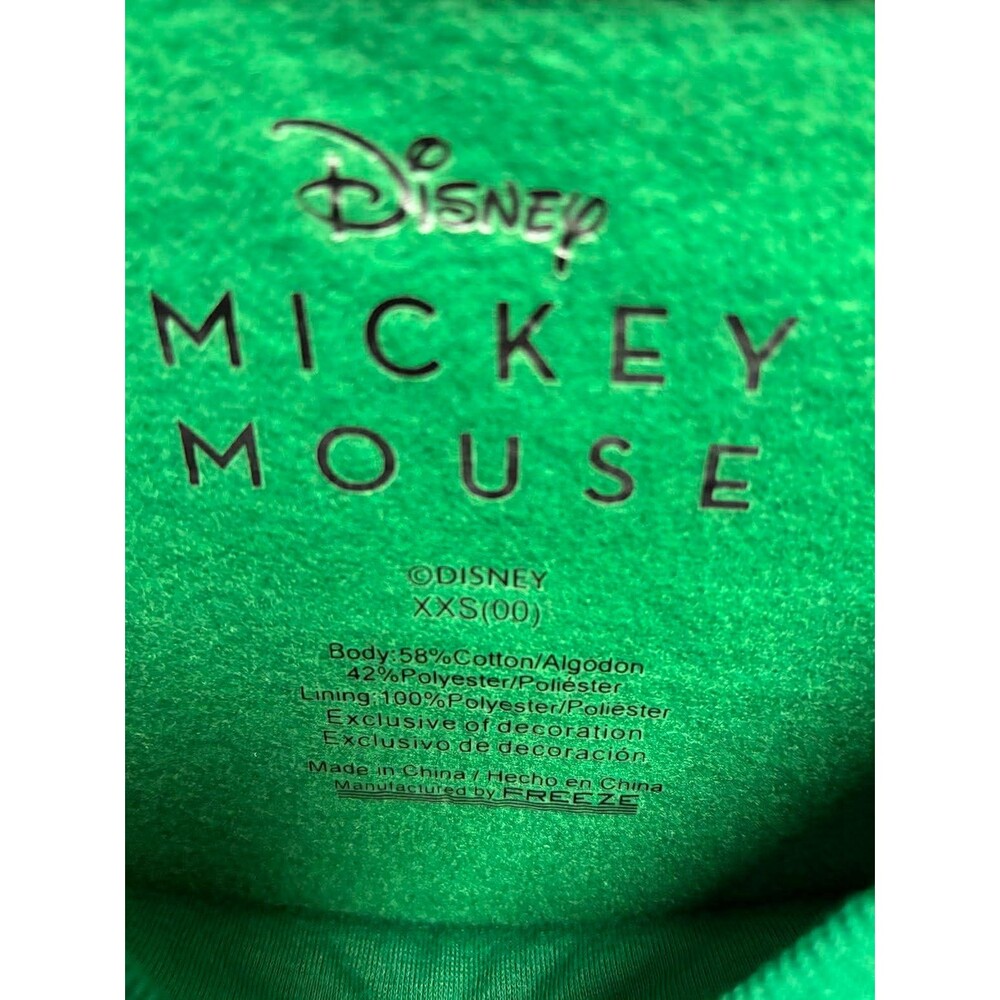 DISNEY CHRISTMAS MICKEY, MINNIE, DONALD & DAISY LIGHT UP SWEATSHIRT, SZ XXS(0-2) - Picture 3 of 5